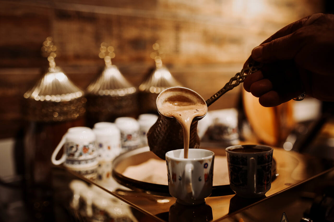 bir fincan Osmanlı kahvesi