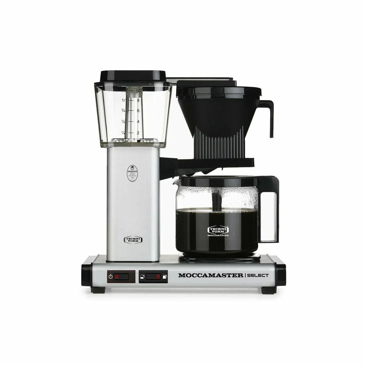 Moccamaster KBG Select Gri Filtre Kahve Makinesi - Mocaco Coffee