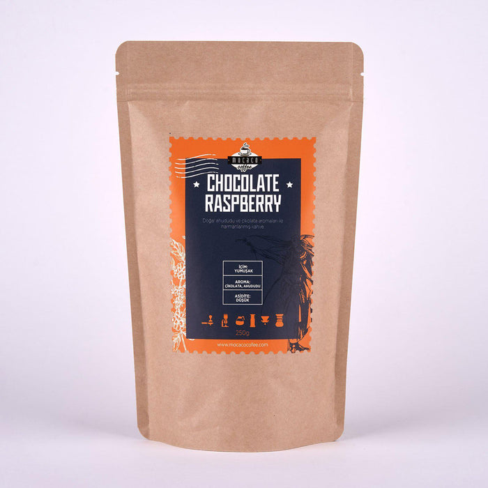 Ahududu-Çikolata Aromalı Filtre Kahve 250 gr - Mocaco Coffee