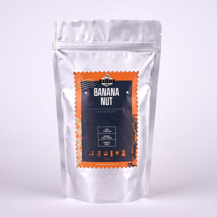 Muz-Fındık Aromalı Filtre Kahve Çekirdek 250 gr